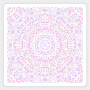 Colorful Funky Mandala Sticker